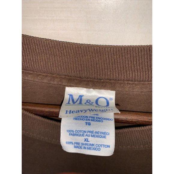 Y2K Brown “Serenity” Distressed Graphic T Shirt Mens Womens XL-11202 - Picture 3 of 9